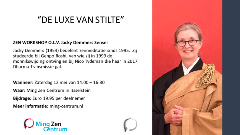 jacky demmers bij ming zen centrum