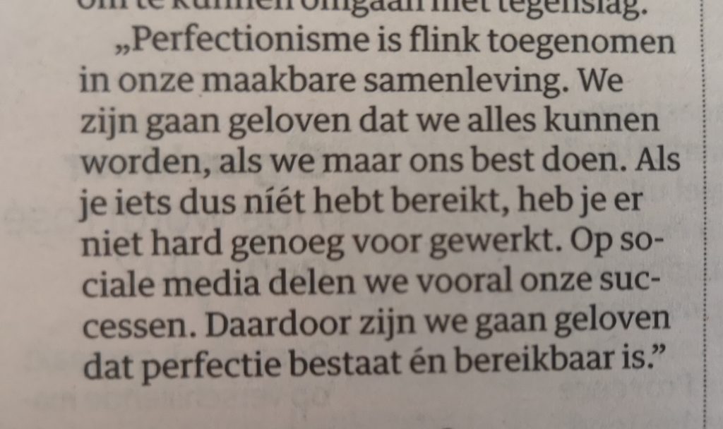 perfectionisme